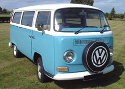 VW Bay Window Bus Rental